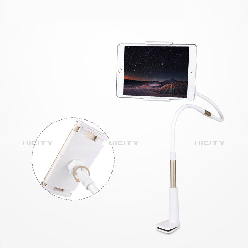 Soporte Universal Sostenedor De Tableta Tablets Flexible T30 para Samsung Galaxy Tab A6 7.0 SM-T280 SM-T285 Blanco