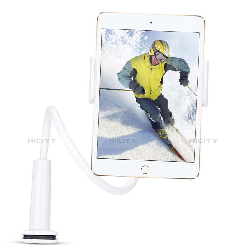 Soporte Universal Sostenedor De Tableta Tablets Flexible T38 para Apple iPad 4 Blanco