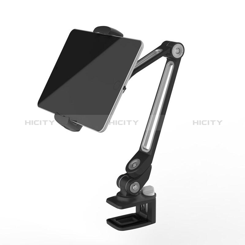 Soporte Universal Sostenedor De Tableta Tablets Flexible T43 para Apple iPad Pro 12.9 (2021) Negro