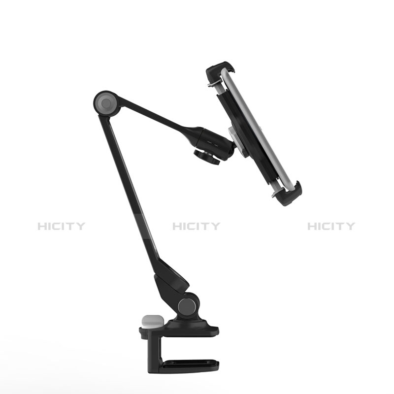 Soporte Universal Sostenedor De Tableta Tablets Flexible T43 para Samsung Galaxy Note 10.1 2014 SM-P600 Negro