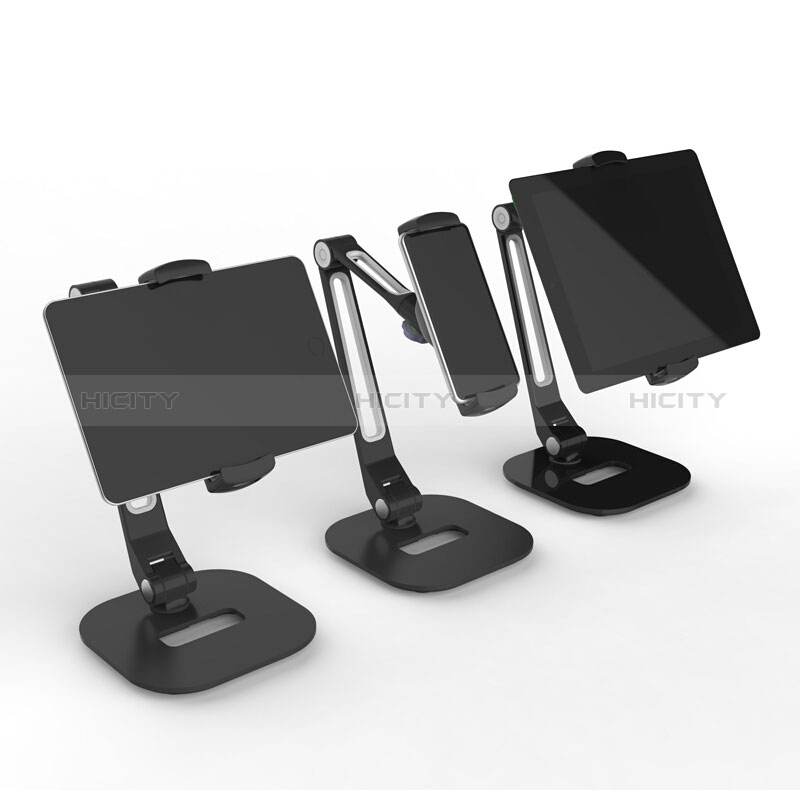 Soporte Universal Sostenedor De Tableta Tablets Flexible T46 para Apple iPad 10.9 (2022) Negro