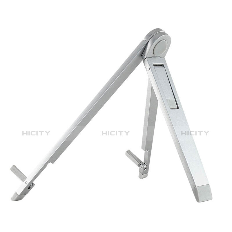 Soporte Universal Sostenedor De Tableta Tablets para Samsung Galaxy Note 10.1 2014 SM-P600 Plata