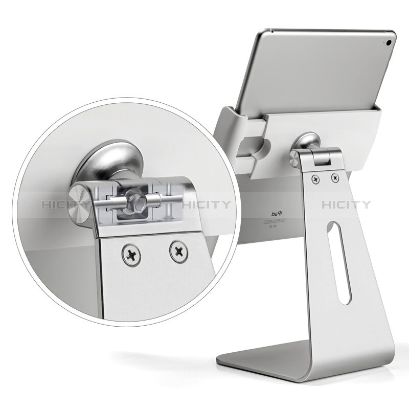 Soporte Universal Sostenedor De Tableta Tablets T24 para Apple iPad 10.9 (2022) Plata