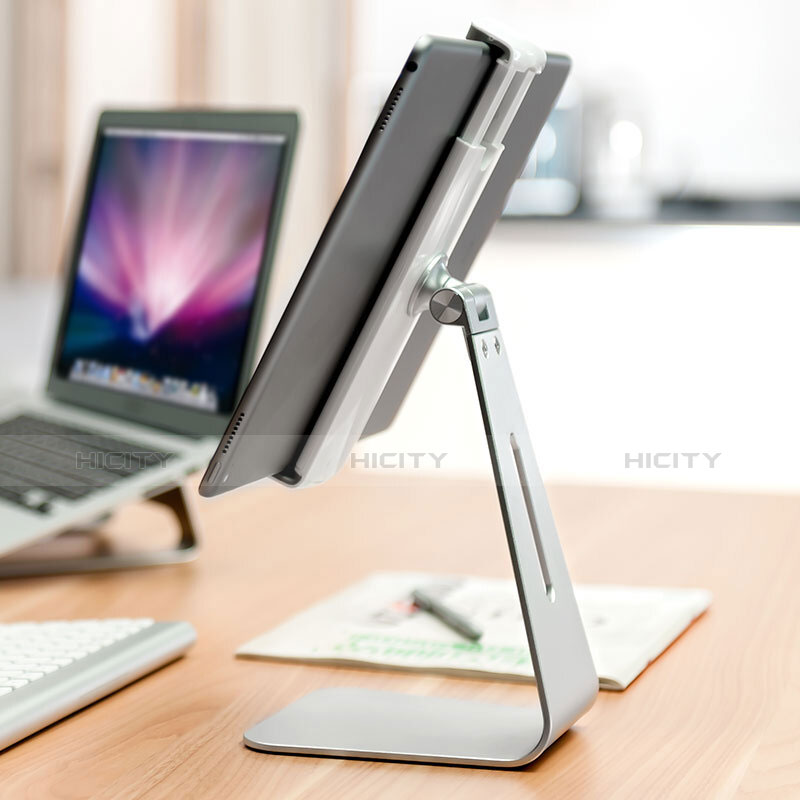 Soporte Universal Sostenedor De Tableta Tablets T24 para Apple iPad Air 3 Plata