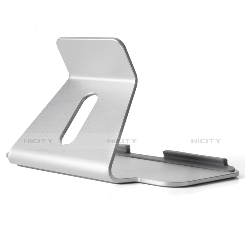 Soporte Universal Sostenedor De Tableta Tablets T25 para Apple iPad 4 Plata