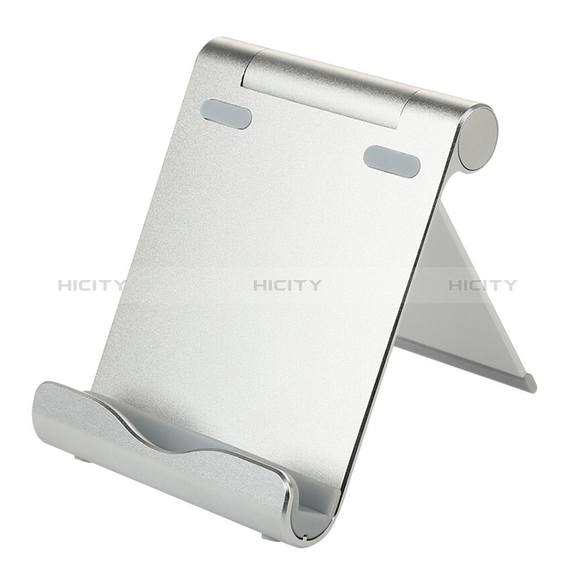 Soporte Universal Sostenedor De Tableta Tablets T27 para Apple iPad 10.2 (2019) Plata