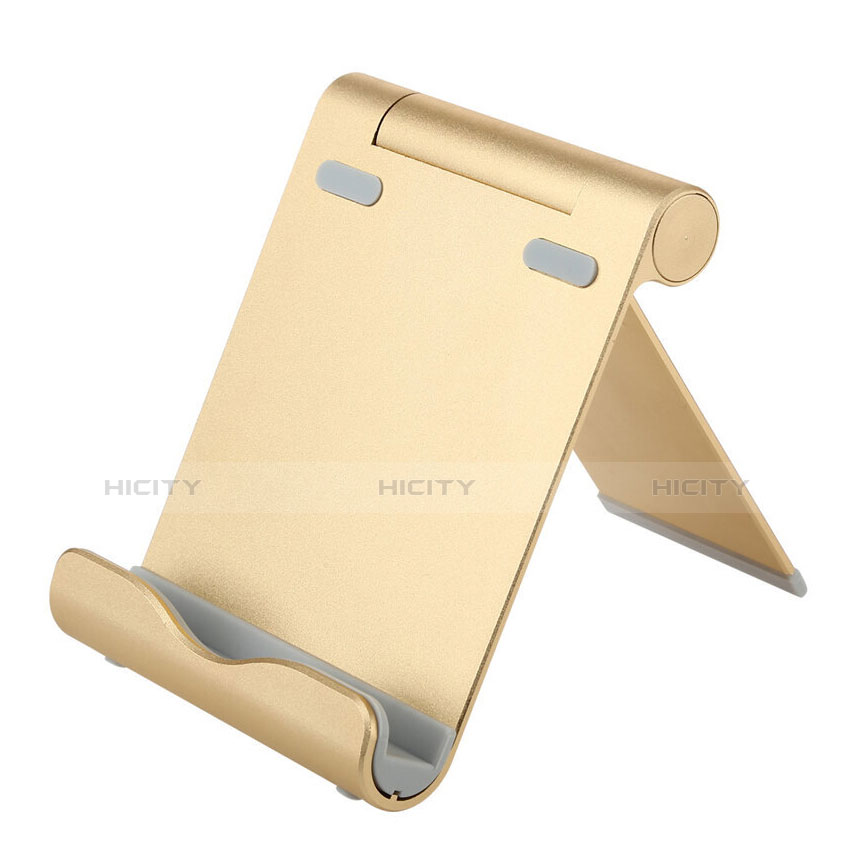 Soporte Universal Sostenedor De Tableta Tablets T27 para Apple iPad 10.2 (2020) Oro