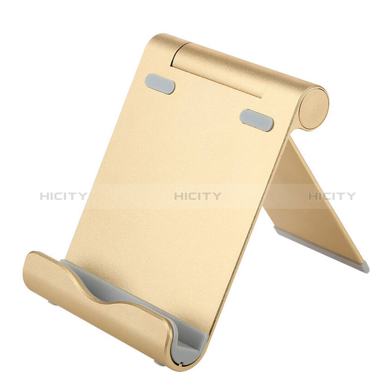 Soporte Universal Sostenedor De Tableta Tablets T27 para Apple iPad 10.9 (2022) Oro