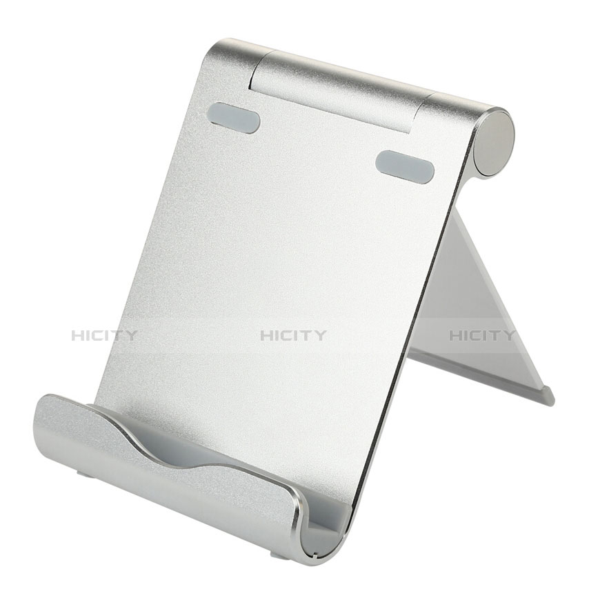 Soporte Universal Sostenedor De Tableta Tablets T27 para Samsung Galaxy Tab E 9.6 T560 T561 Plata