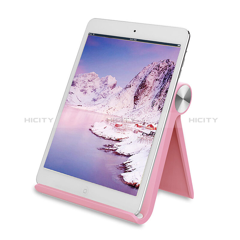 Soporte Universal Sostenedor De Tableta Tablets T28 para Apple iPad Pro 12.9 (2021) Rosa
