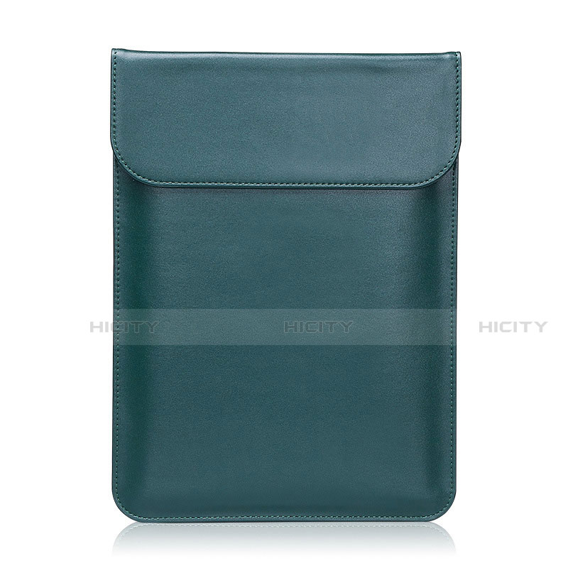 Suave Cuero Bolsillo Funda L01 para Huawei Honor MagicBook 15 Verde