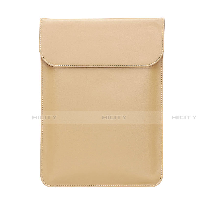 Suave Cuero Bolsillo Funda L01 para Huawei Honor MagicBook Pro (2020) 16.1 Oro