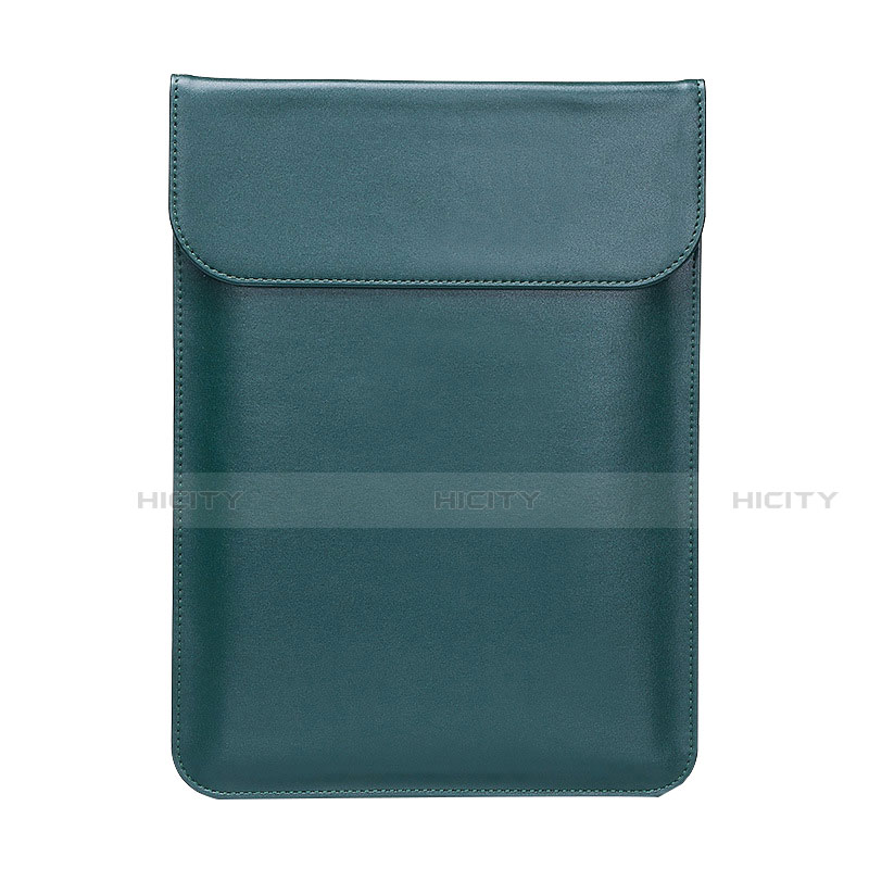 Suave Cuero Bolsillo Funda L01 para Huawei Honor MagicBook Pro (2020) 16.1 Verde