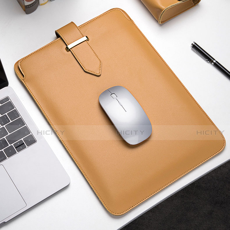 Suave Cuero Bolsillo Funda L04 para Apple MacBook 12 pulgadas