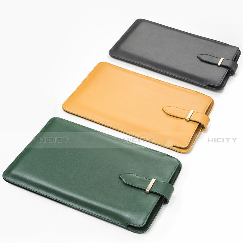 Suave Cuero Bolsillo Funda L04 para Apple MacBook 12 pulgadas