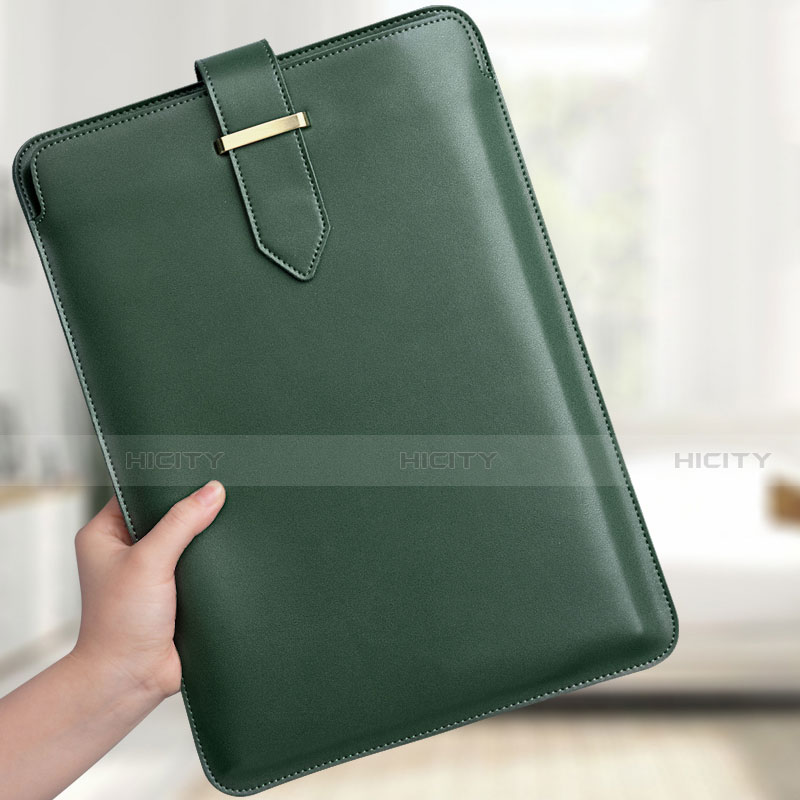 Suave Cuero Bolsillo Funda L04 para Apple MacBook Air 13.3 pulgadas (2018)