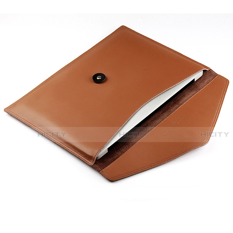 Suave Cuero Bolsillo Funda L08 para Apple MacBook 12 pulgadas