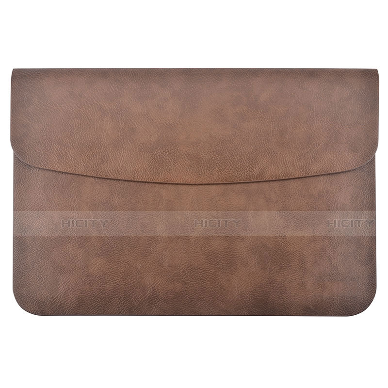 Suave Cuero Bolsillo Funda L15 para Apple MacBook Air 13.3 pulgadas (2018)