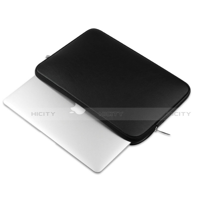 Suave Cuero Bolsillo Funda L16 para Apple MacBook Air 13.3 pulgadas (2018)