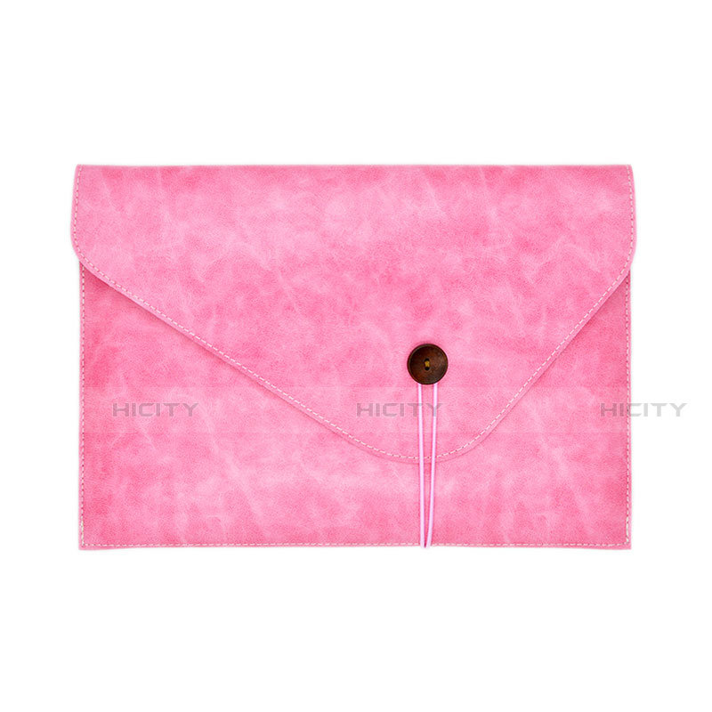 Suave Cuero Bolsillo Funda L23 para Apple MacBook Air 11 pulgadas Rosa