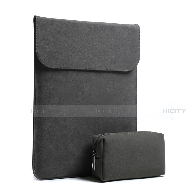 Suave Terciopelo Tela Bolsa Funda L02 para Huawei Honor MagicBook 14