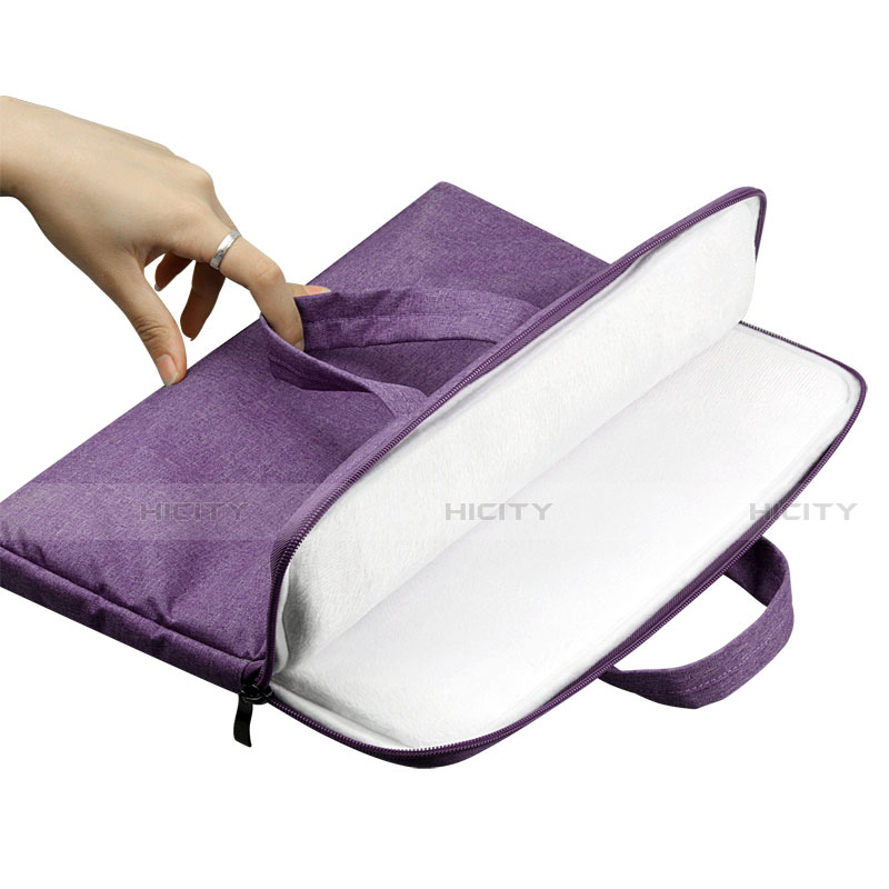 Suave Terciopelo Tela Bolsa Funda S03 para Huawei Matebook X Pro (2020) 13.9