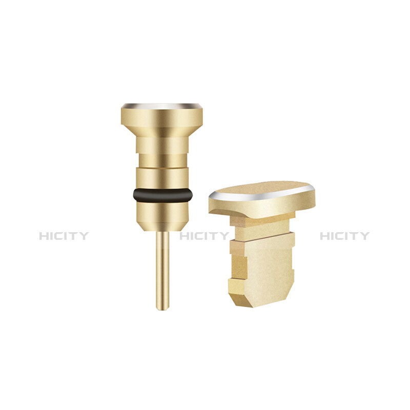 Tapon Antipolvo Lightning USB Jack J01 para Apple iPad Mini 5 (2019) Oro