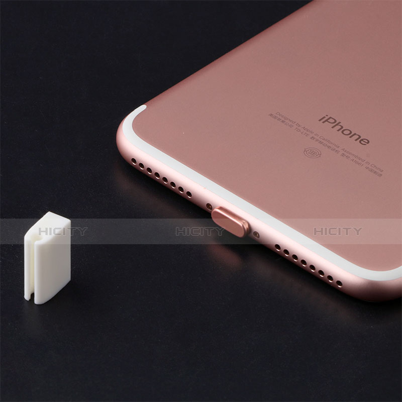 Tapon Antipolvo Lightning USB Jack J07 para Apple iPad Mini 5 (2019) Plata