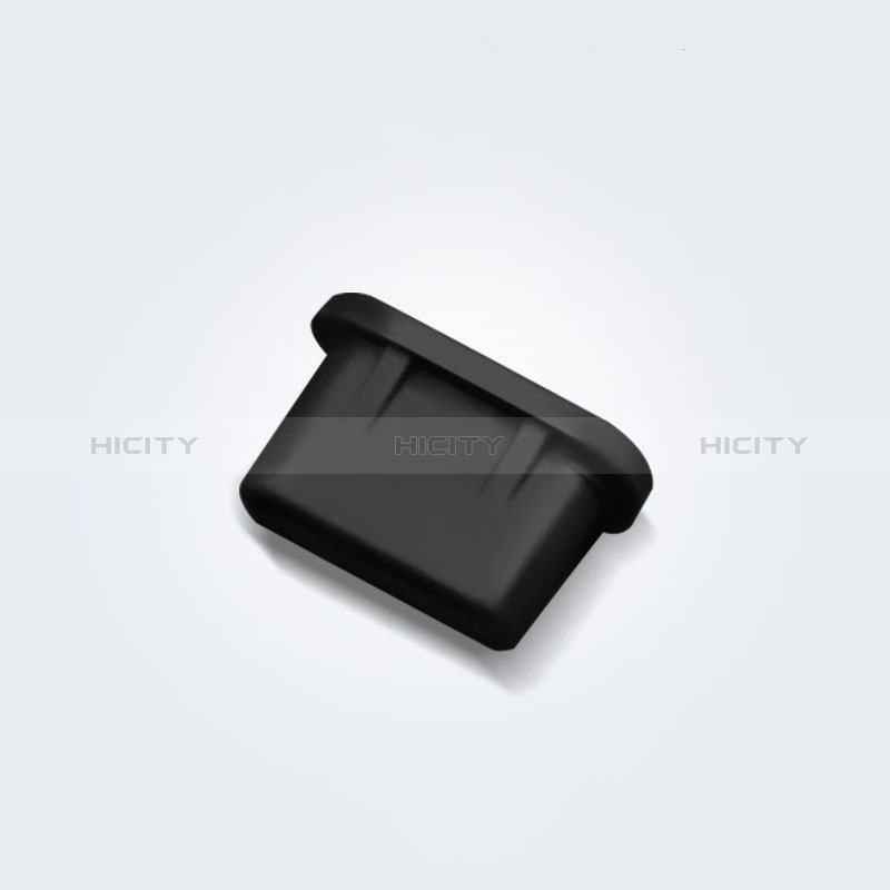 Tapon Antipolvo USB-C Jack Type-C Universal H11 para Apple iPhone 15 Negro