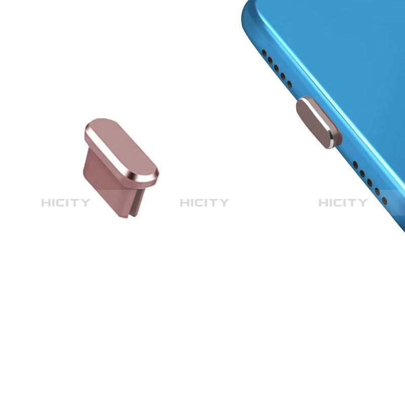 Tapon Antipolvo USB-C Jack Type-C Universal H13 para Apple iPad Pro 11 (2022) Oro Rosa